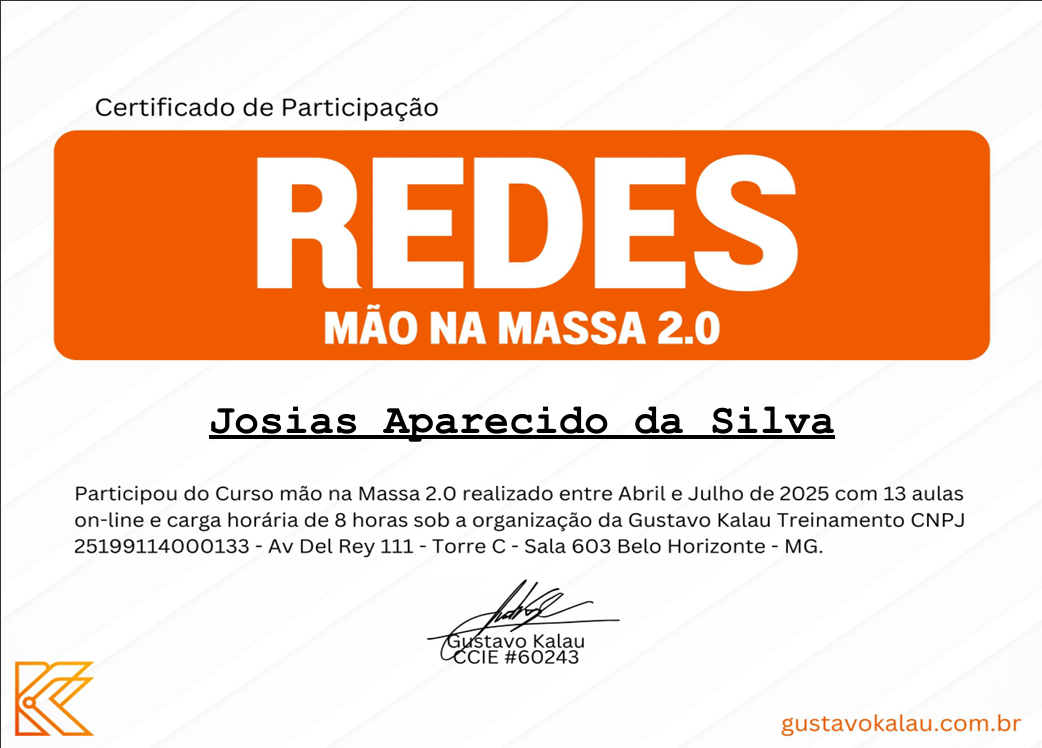 Redes Mão na Massa 2.0